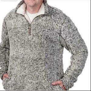 Alpine Sherpa Fleece Pullover Jacket 